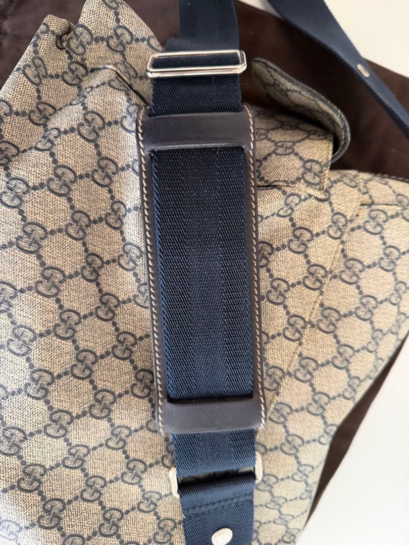 グッチ ロゴパターン マザーズバッグ