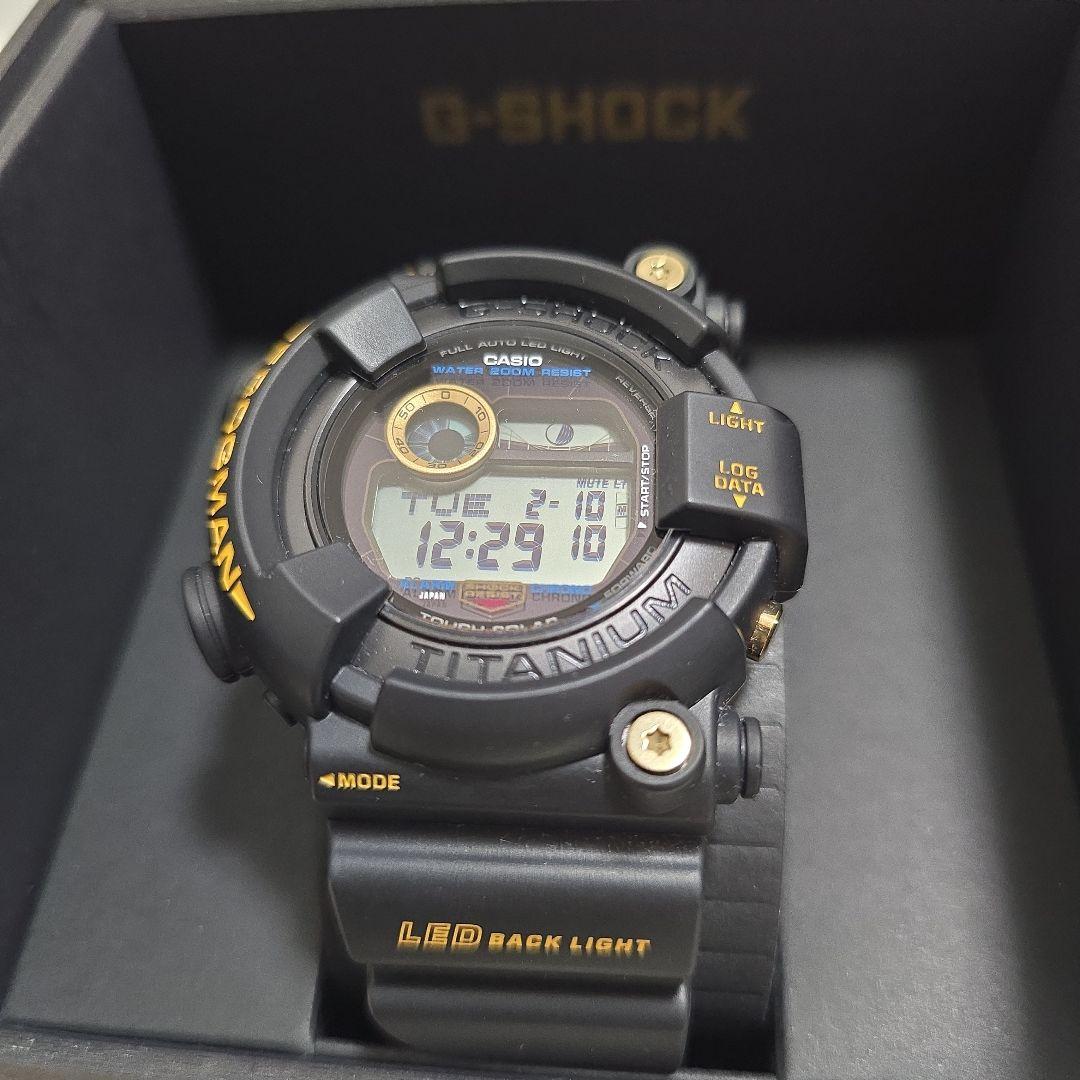 G-SHOCK FROGMAN30周年記念 GW-8230B-9AJR 黒金復刻