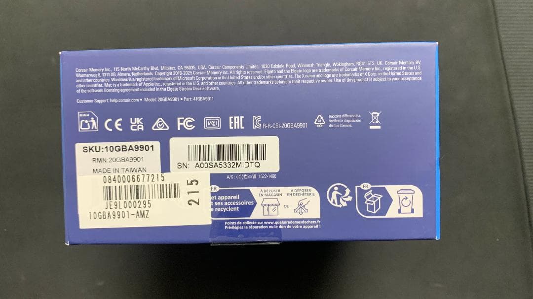 新品未使用 Elgato Stream Deck・ZETAフェイスプレート付