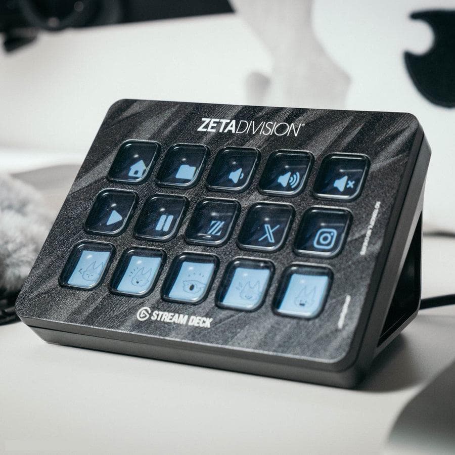 新品未使用 Elgato Stream Deck・ZETAフェイスプレート付
