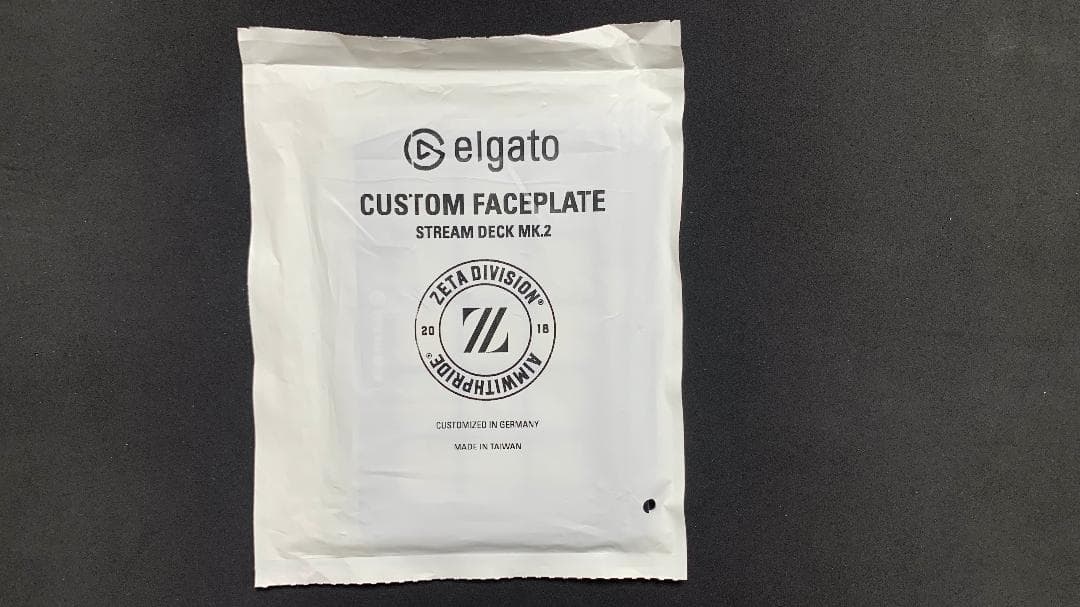 新品未使用 Elgato Stream Deck・ZETAフェイスプレート付