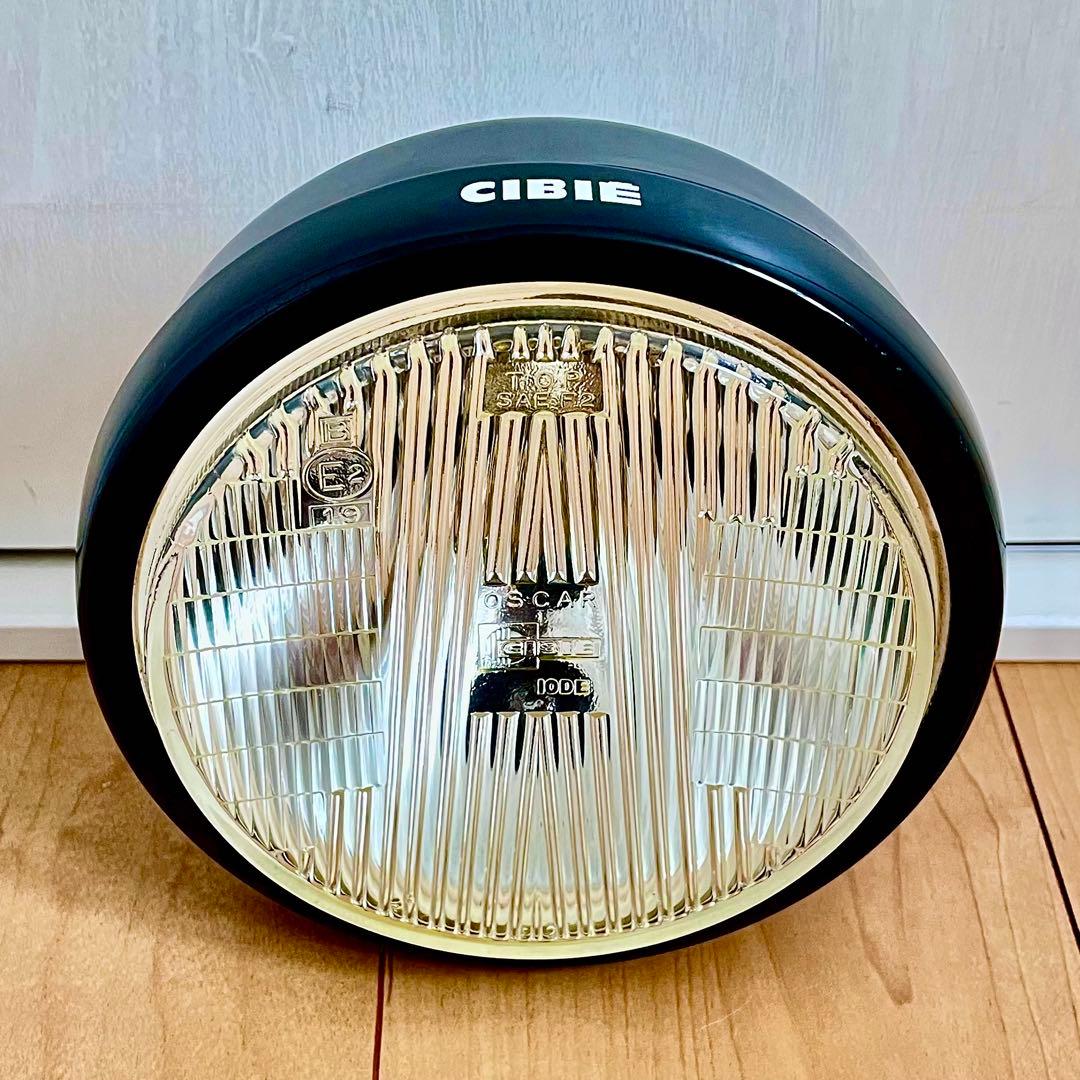 当時物 CIBIE シビエ 凹み ヘッドライト 160φ 極美品 CB250T