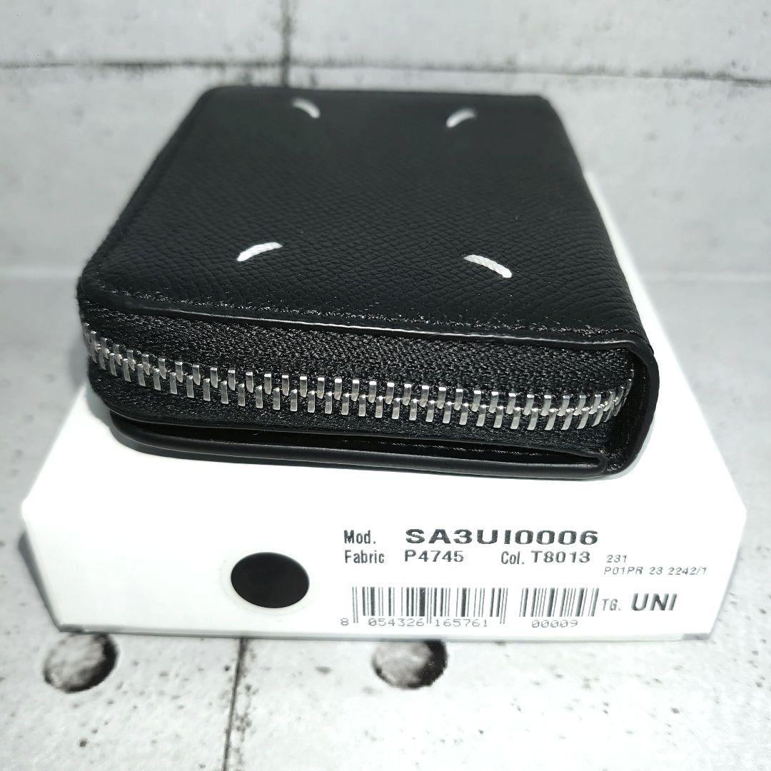 未使用　メゾンマルジェラ　4ステッチ　二つ折りケース　SA3UI0006