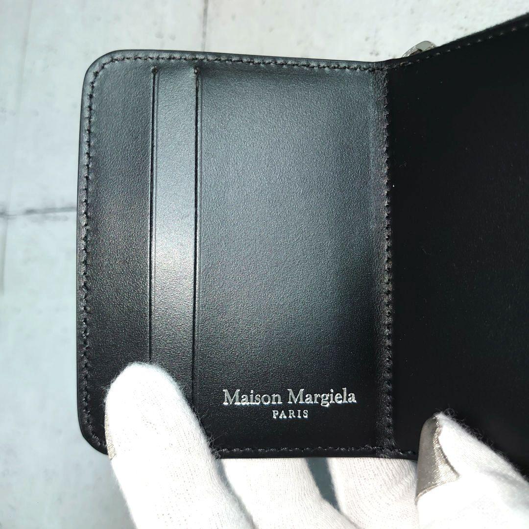 未使用　メゾンマルジェラ　4ステッチ　二つ折りケース　SA3UI0006