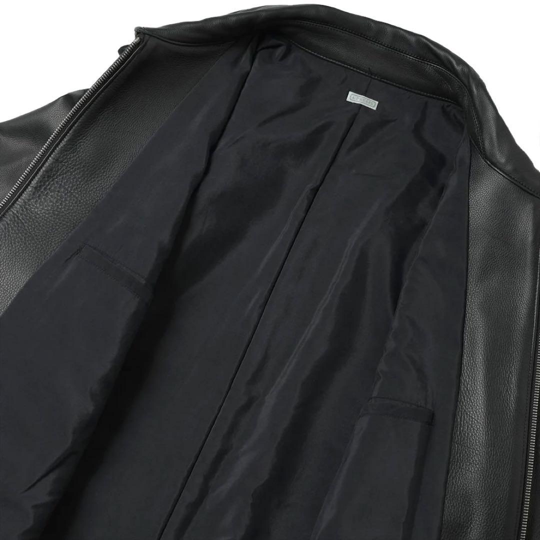 ジャケット・アウター A.PRESSE Leather Sports Jacket