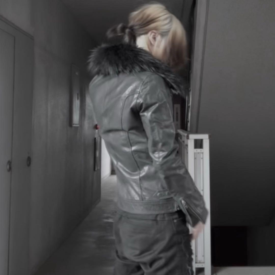 TORNADO MART ファー ジャケット 着画あり