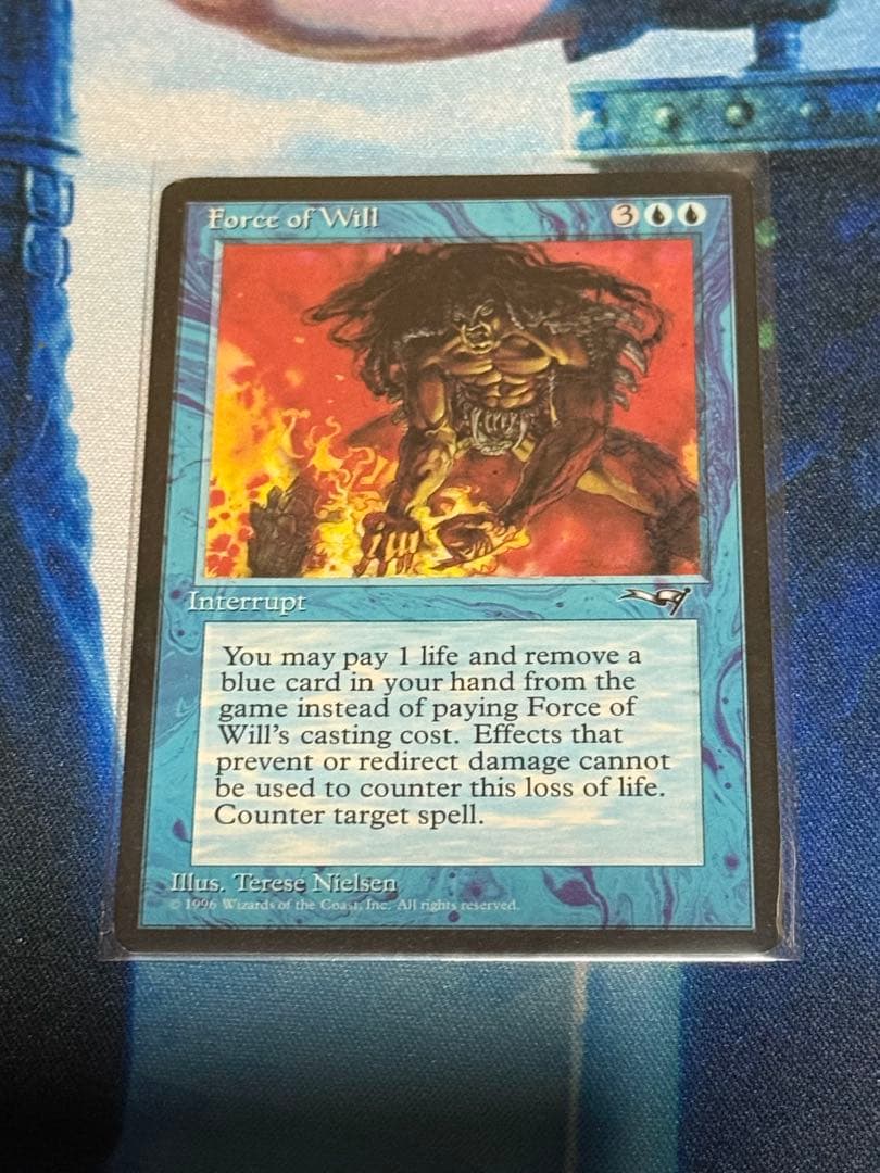 Force of Will 意思の力　1枚　マジックザギャザリング