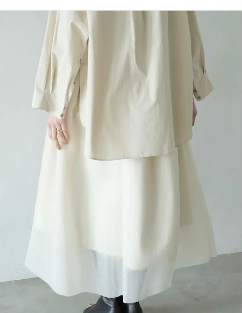 尻尻 CLANE RUSSELL VOLUME FLARE SKIRT