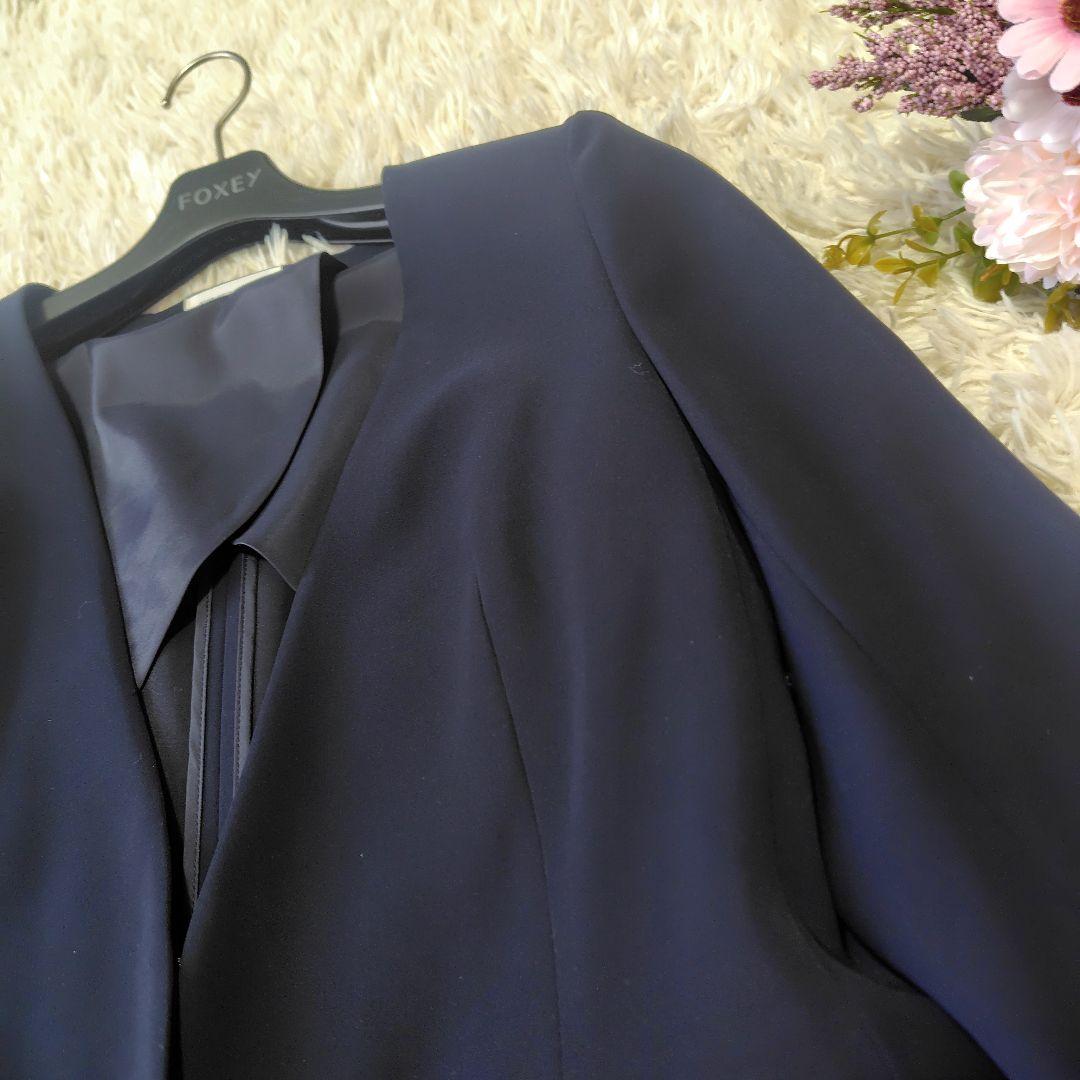 【美品♡カラーレス】プラステ　バックサテンストレッチ　パンツスーツ　セットアップ