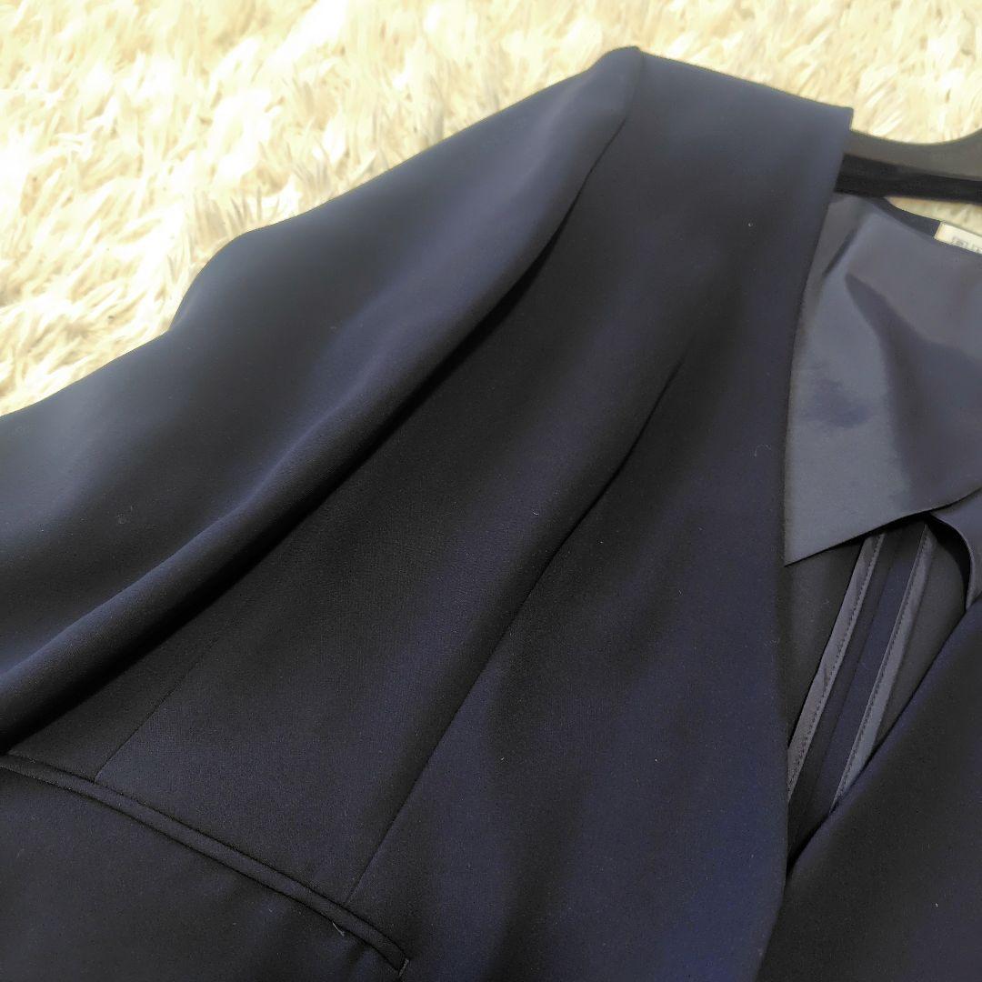 【美品♡カラーレス】プラステ　バックサテンストレッチ　パンツスーツ　セットアップ