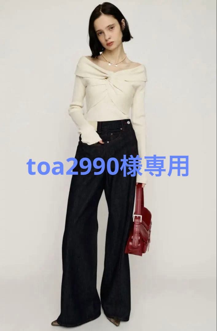 SLY BACK TO FRONT DENIM D/BLU 1新品