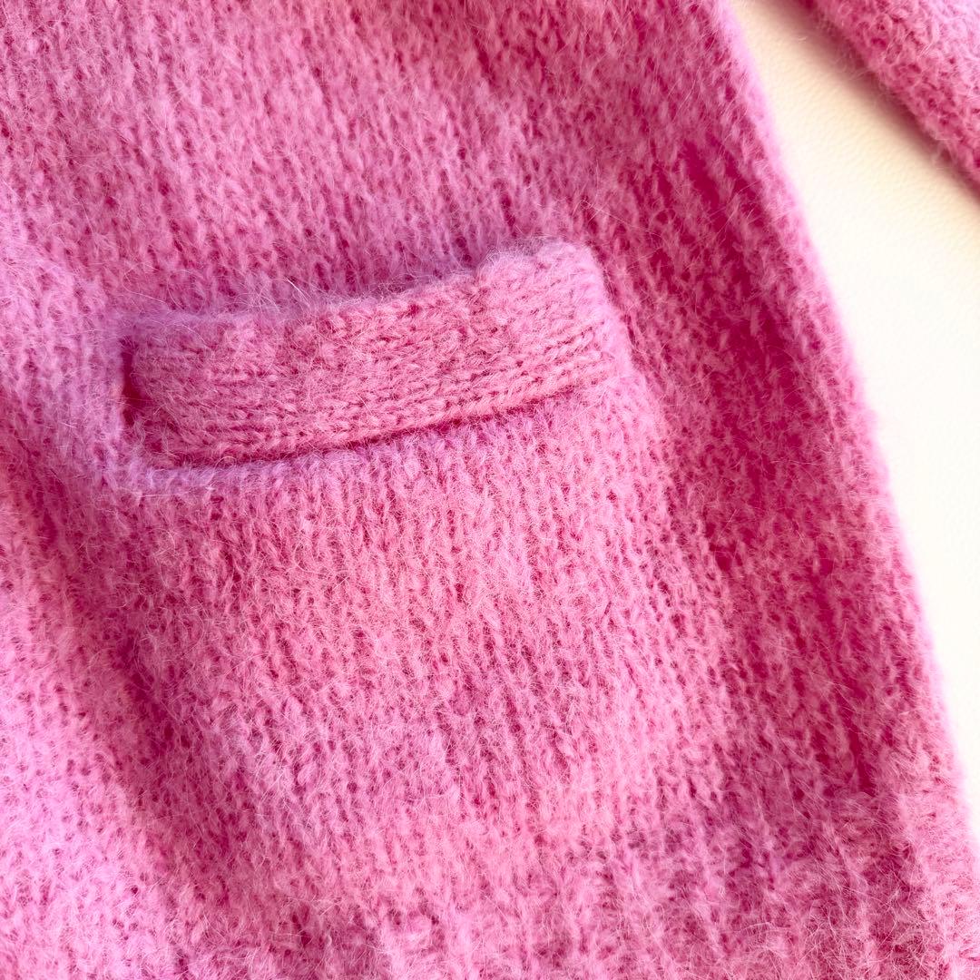 ◾️ほぼ新品　MADISON マディソンブルー　ルーズビッグ　カーディガン パール