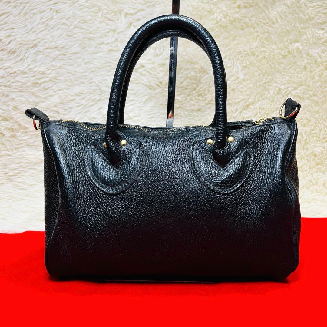 YOUNG&OLSEN フレームワーク別注 ミニボストン 2way ブラック