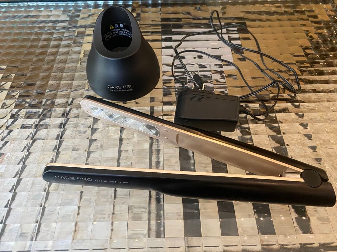 ケアプロ　CARE PRO ヘアアイロン 超音波　浸透促進