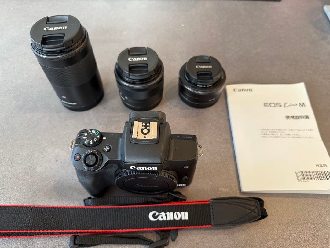 Canon ミラーレス一眼カメラ EOS Kiss M