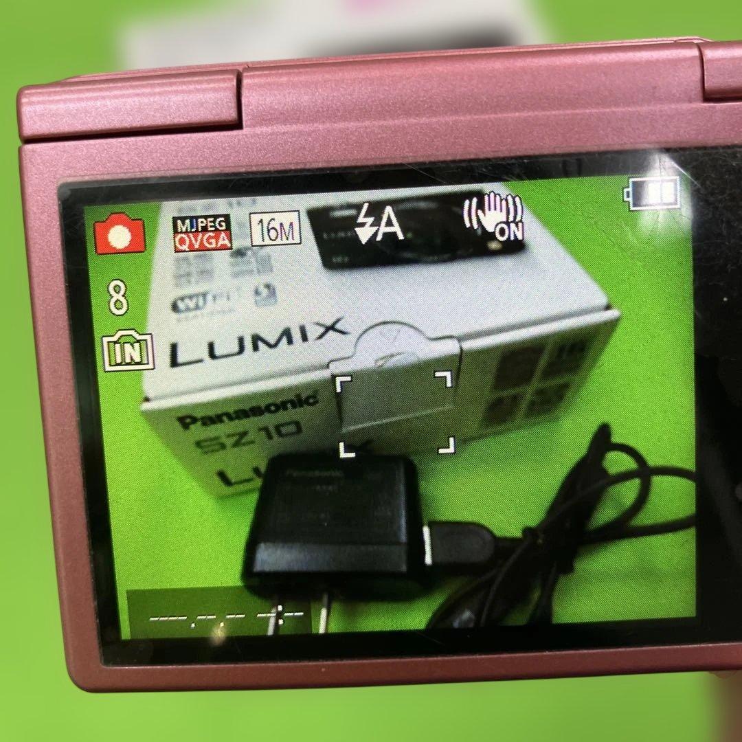 美品‼️【パナソニック】LUMIX DMC-SZ10 ピンク コンデジ WI-FI