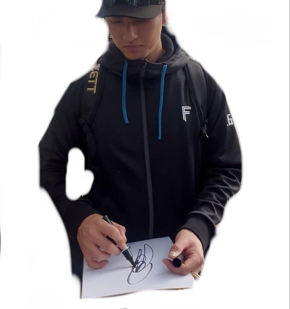 達孝太　北海道日本ハムファイターズ　直筆サイン色紙　春季キャンプ　沖縄キャンプ