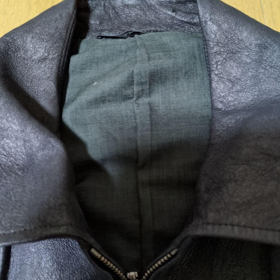 【aokichi】theory 黒レザージャケット