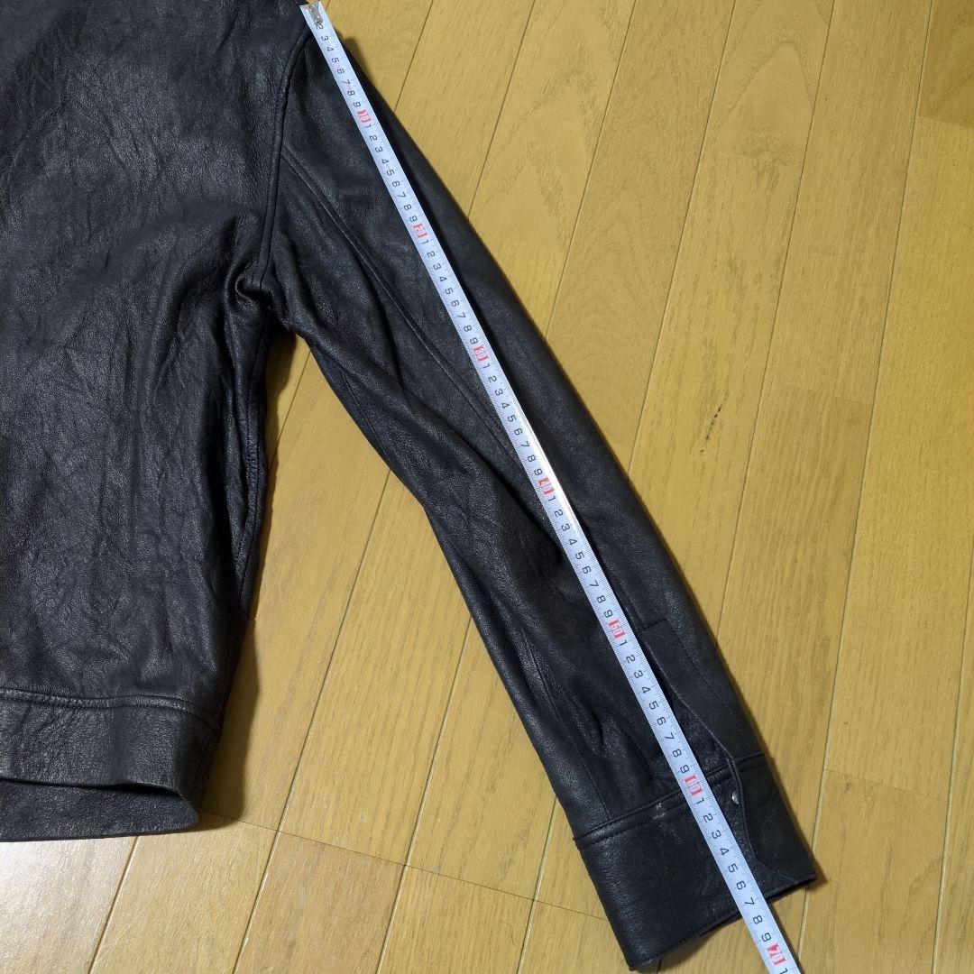 【aokichi】theory 黒レザージャケット