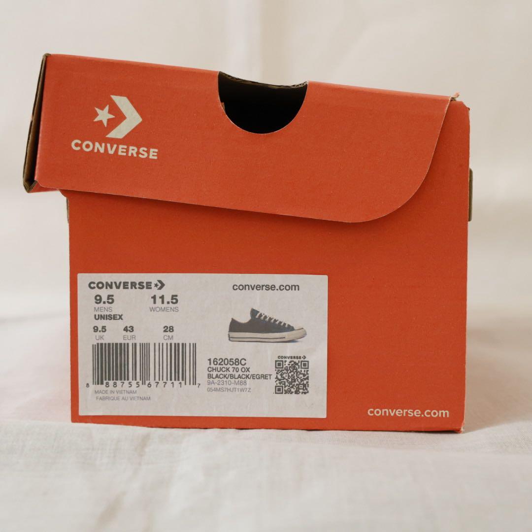 【CONVERSE】ct70 チャックテーラー ブラック28cm