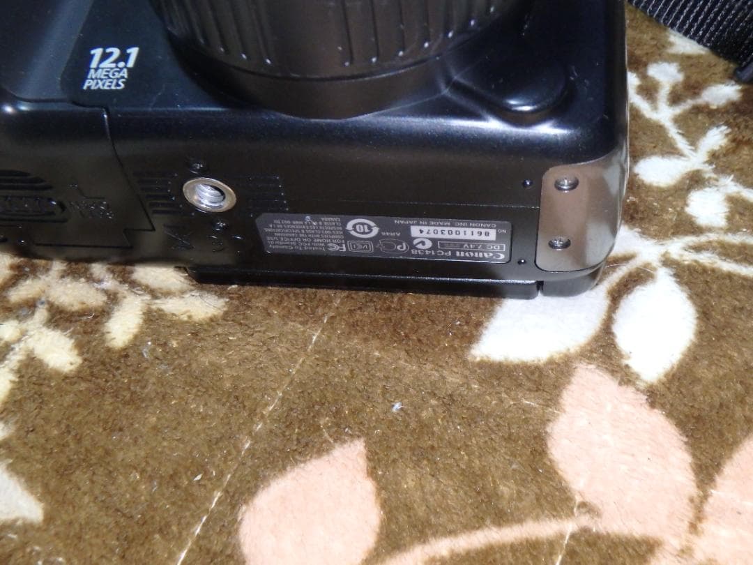 動作品 CANON PowerShot SX20IS デジタルカメラ 乾電池駆動