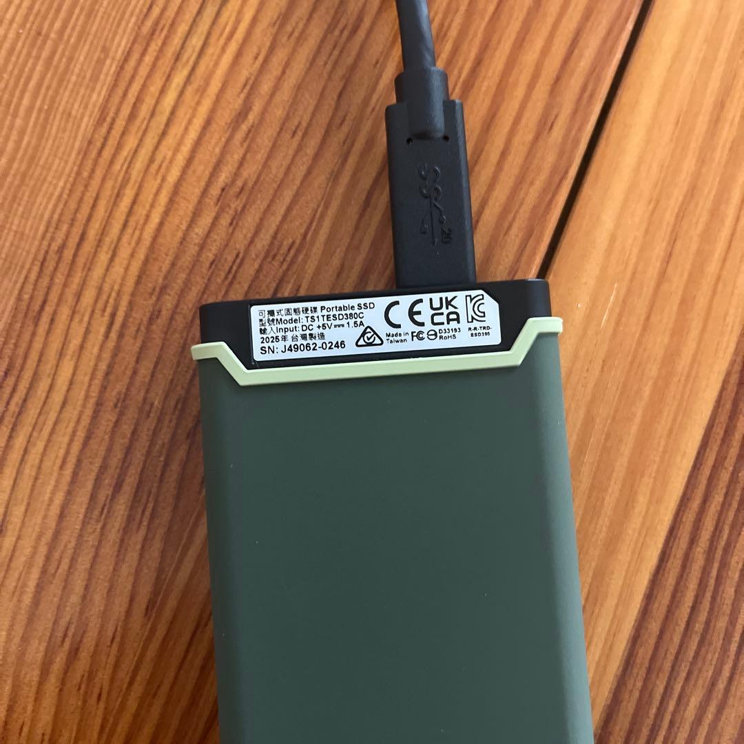 Transcend ESD380C 1TB ポータブルSSD