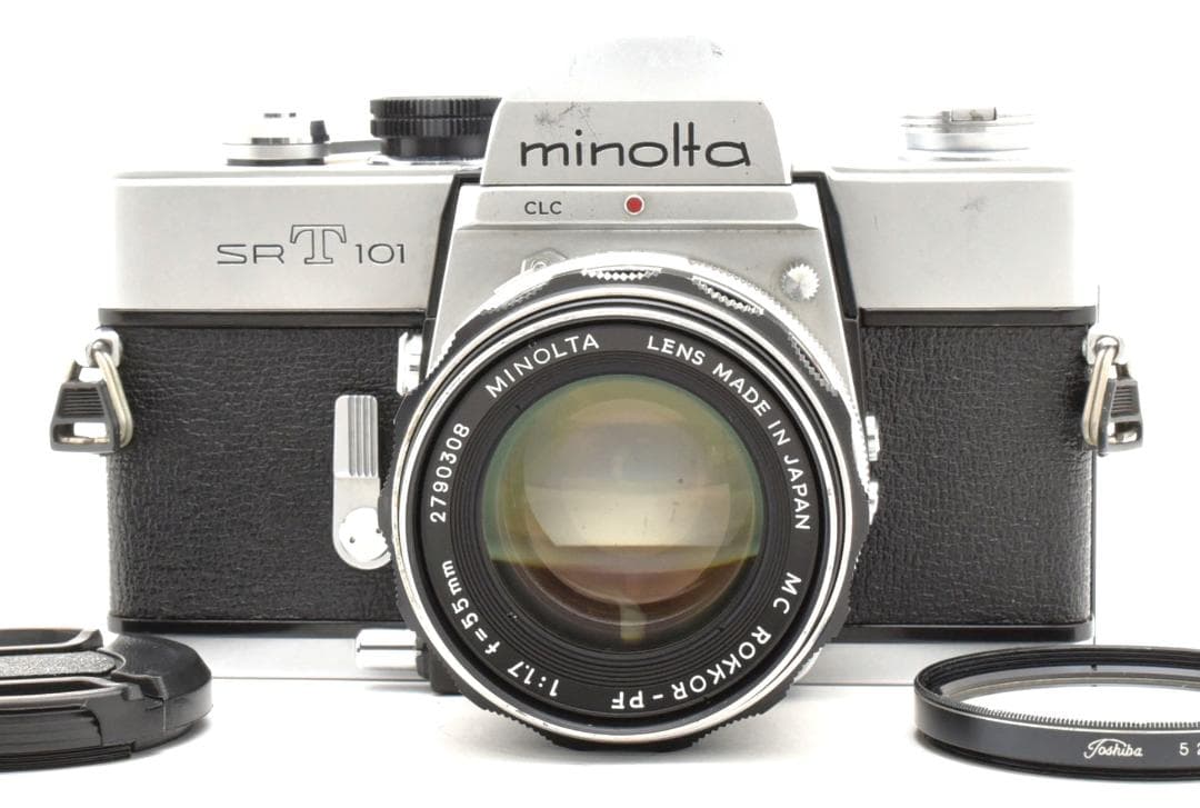完動品 ミノルタ SRT101 ROKKOR-PF 55mm F/1.7