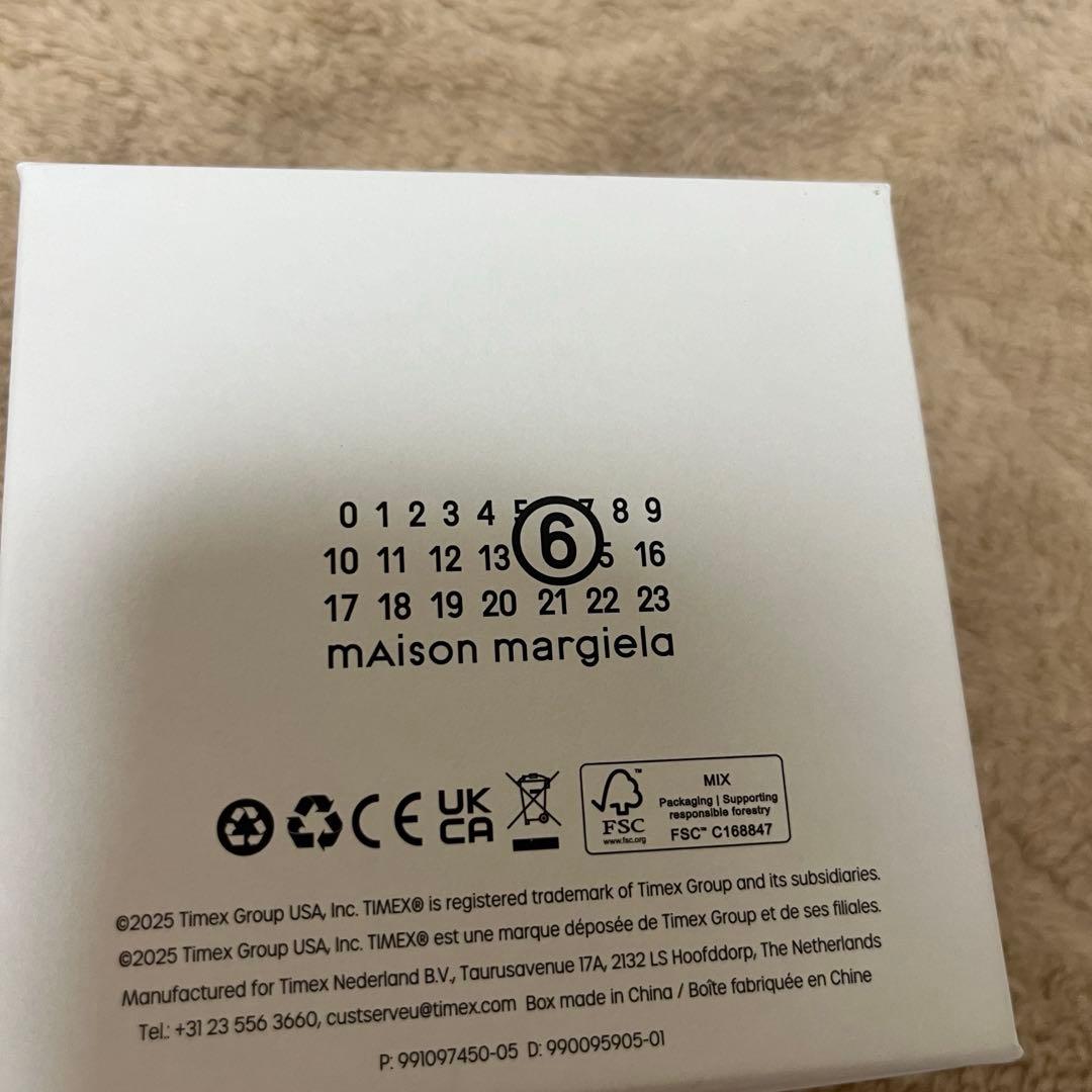 美品　マルジェラ　タイメックス　MM6 Timex T80リングウォッチ S/M