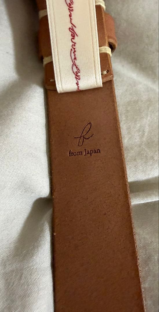 d*2様 forme / flp-31 Jodhpurs belt -Natur