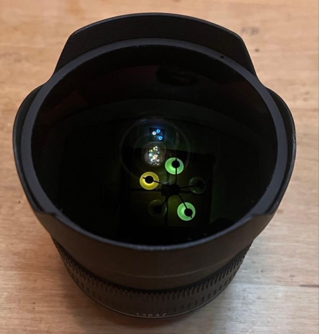 Canon EF 15mm F2.8 フィッシュアイレンズ