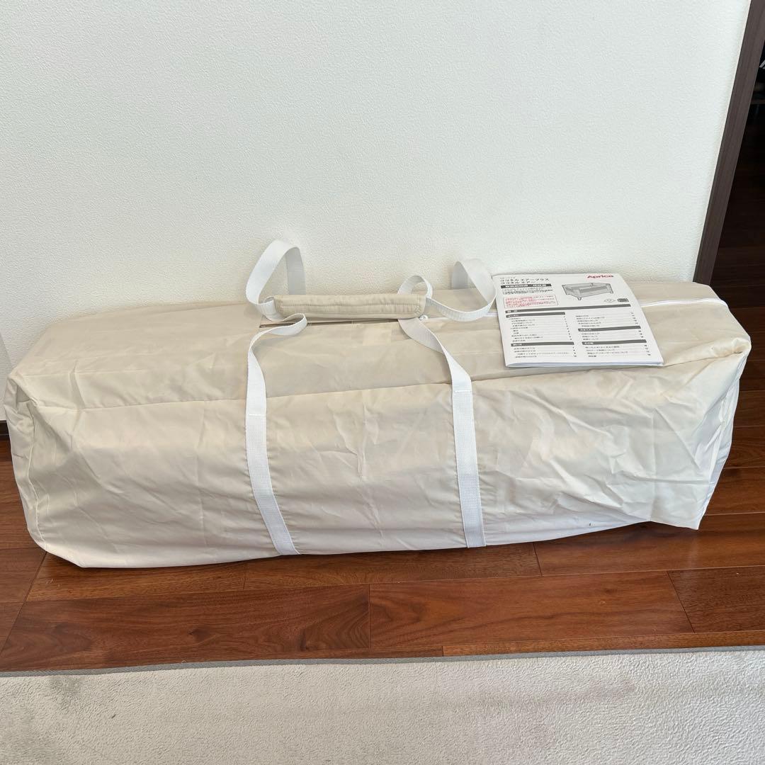 Apricaココネルエアー AB ホワイトグレー　取扱説明書・収納袋付き