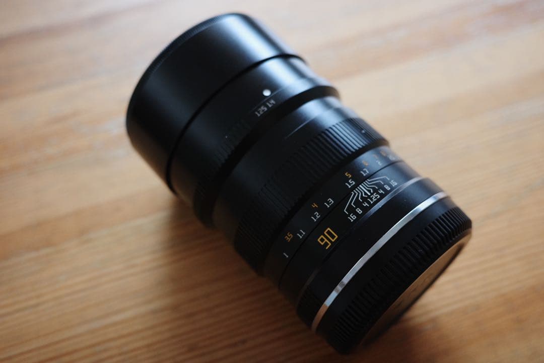 TTArtisan 90mm f/1.25 GFX GFマウント