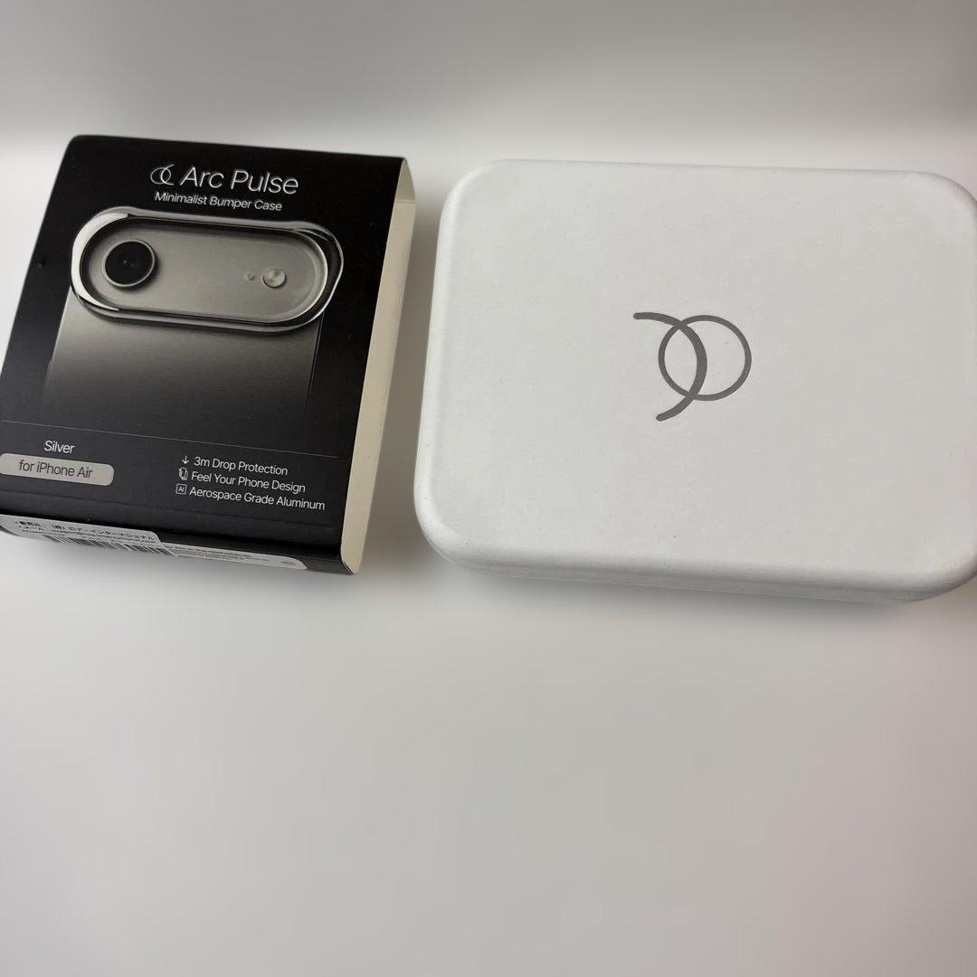 Arc pulse iPhone Airアルミ ミラー シルバー　美品です。