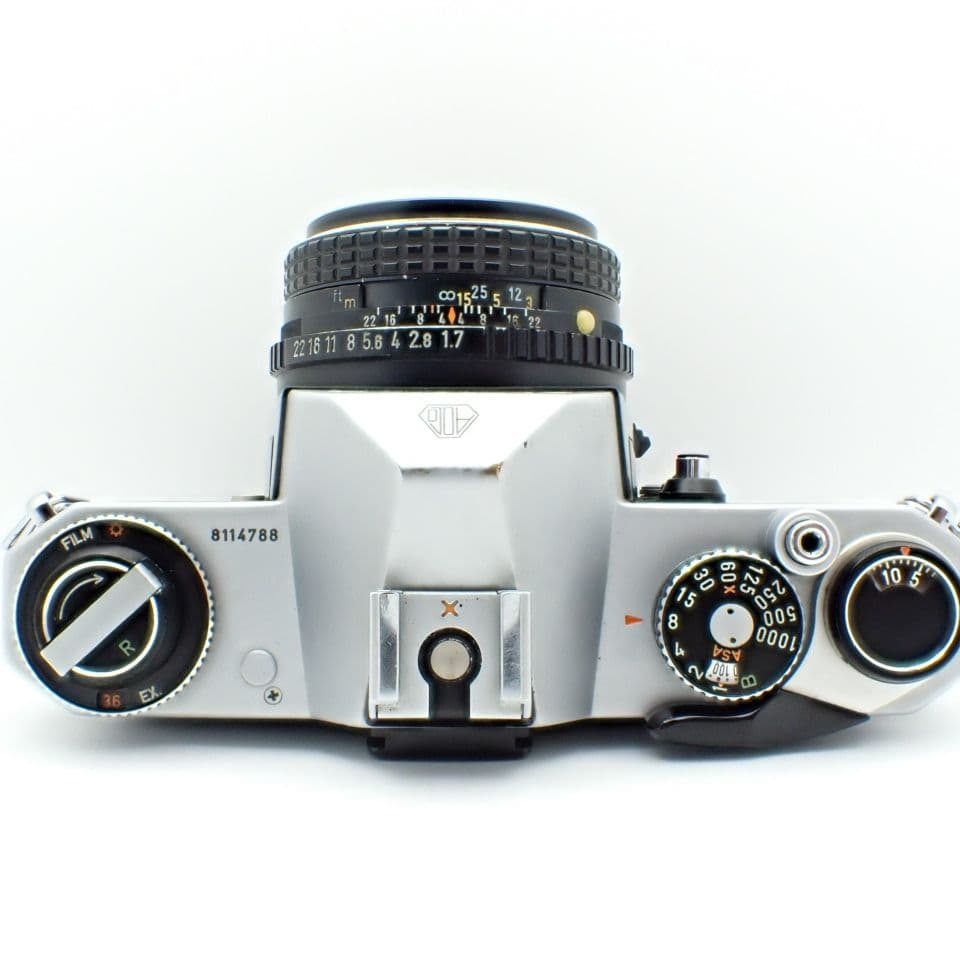 【初期保証付】PENTAX KM＆SMC PENTAX-M 50mm f1.7