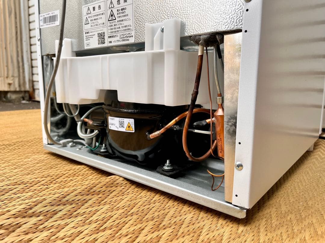 ③【中古美品】23年製シャープノンフロン冷凍冷蔵庫 SJ-D15J-W 152L