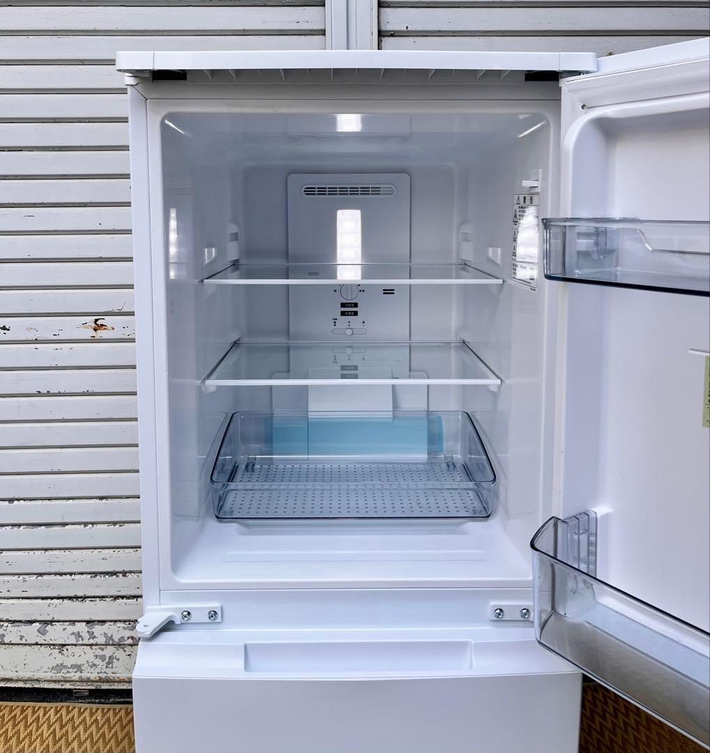 ③【中古美品】23年製シャープノンフロン冷凍冷蔵庫 SJ-D15J-W 152L