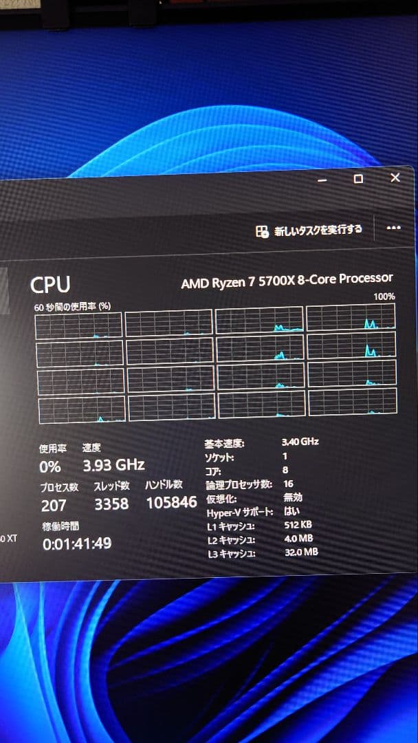 Ryzen 7 5700X + B550-PLUS + メモリ8GB2枚　セット