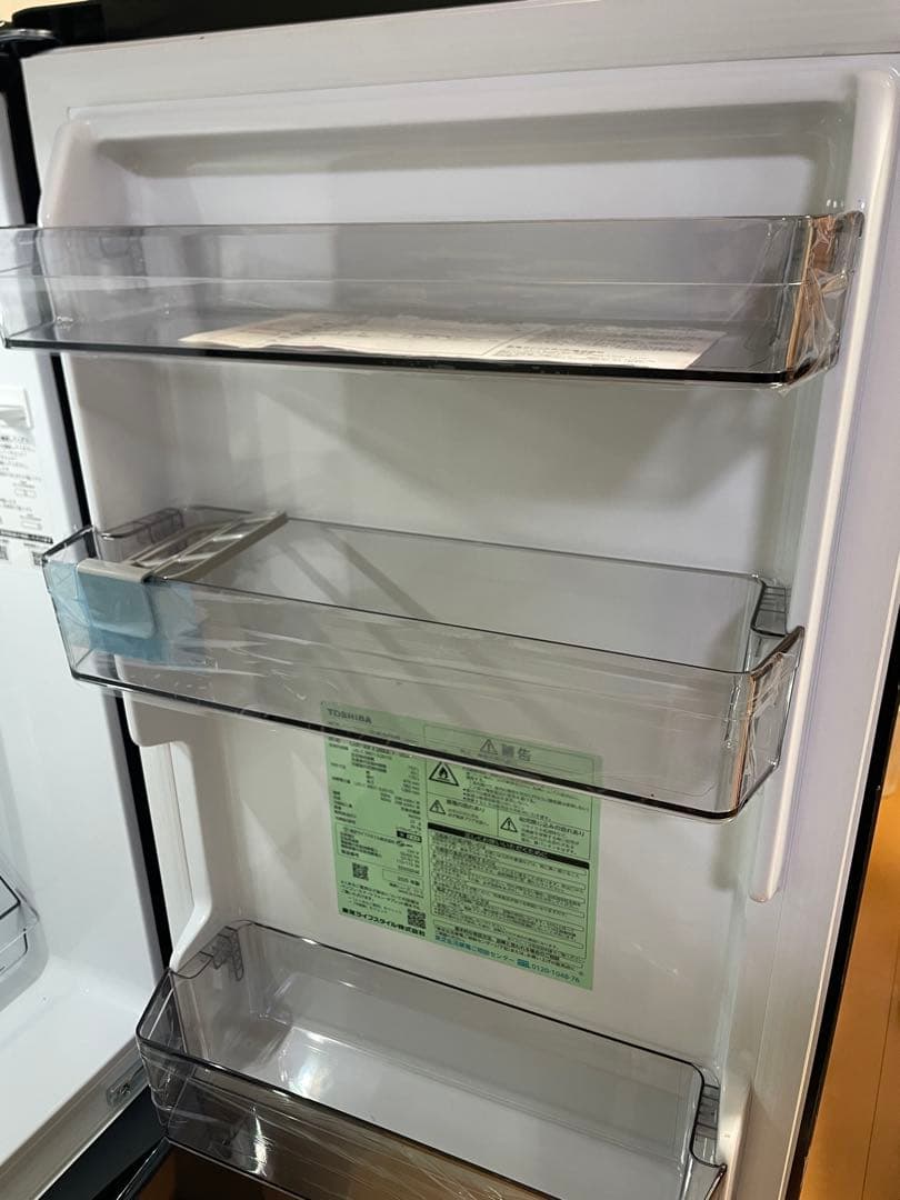 未使用！2025型東芝 GR-W15B冷蔵庫 153L セミマットブラック