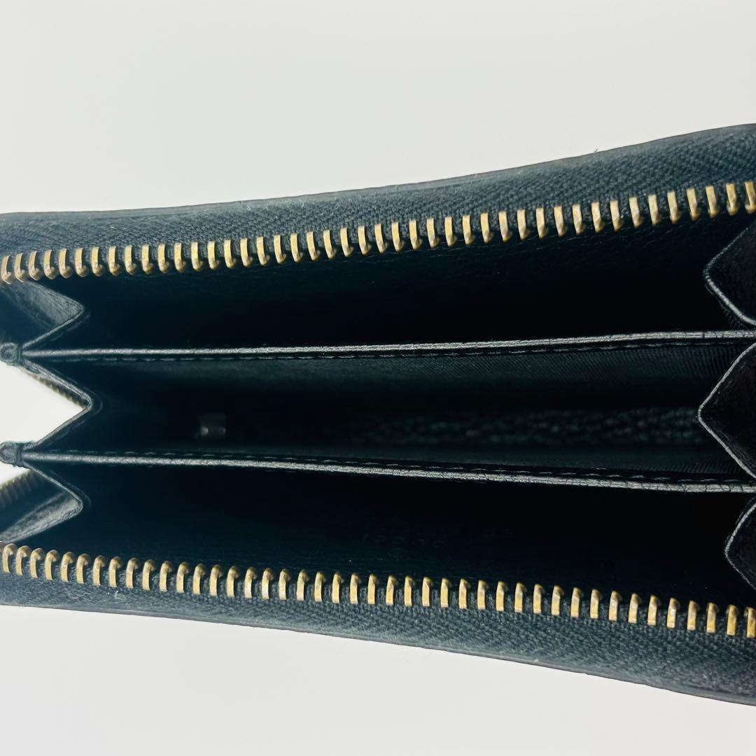 美品 GUCCI グッチ 財布 小銭入れ グッチプリントケース レザー