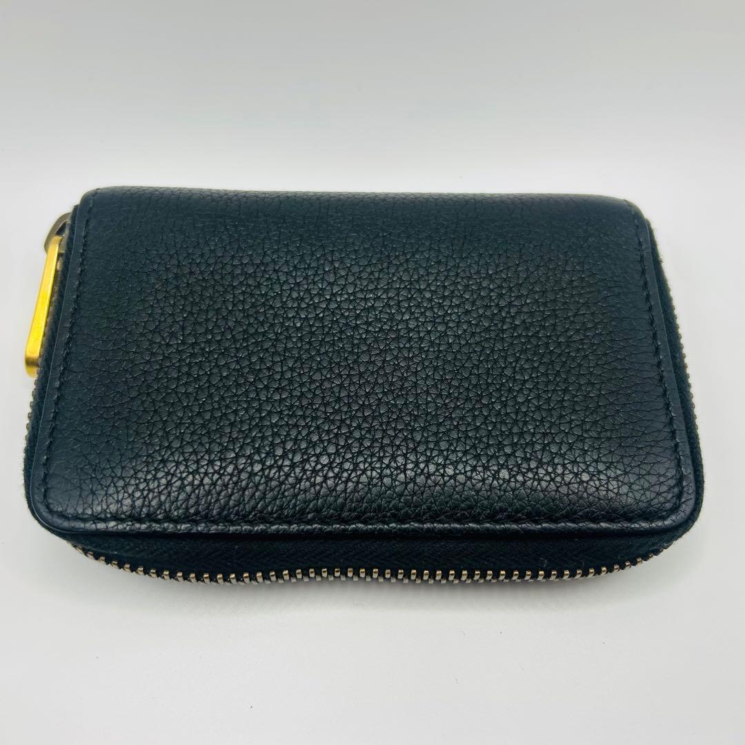 美品 GUCCI グッチ 財布 小銭入れ グッチプリントケース レザー