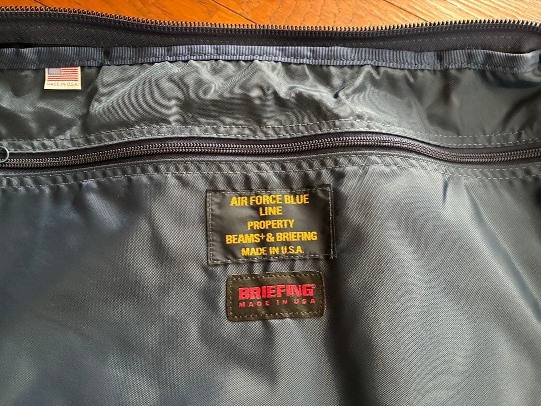 美品タグ付き BRIEFING × BEAMS PLUS 別注 3WAYバッグ