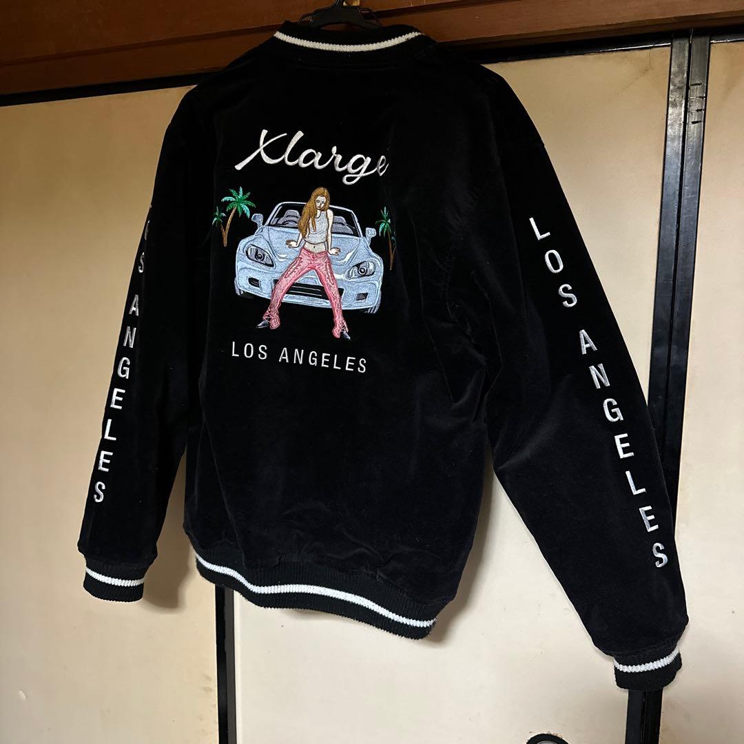 Xlarge キルティングジャケット グリーン/ブラック