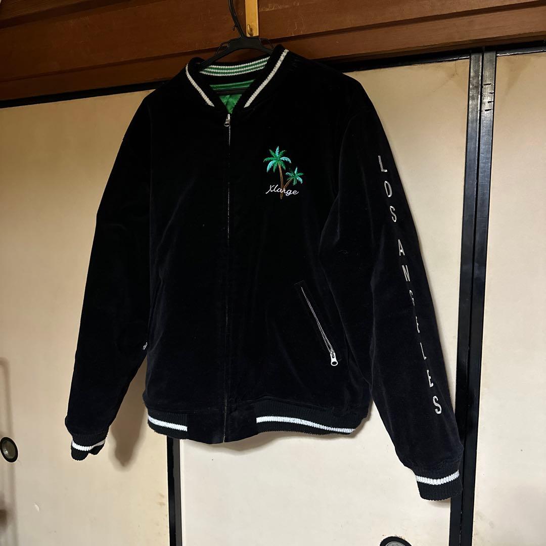 Xlarge キルティングジャケット グリーン/ブラック