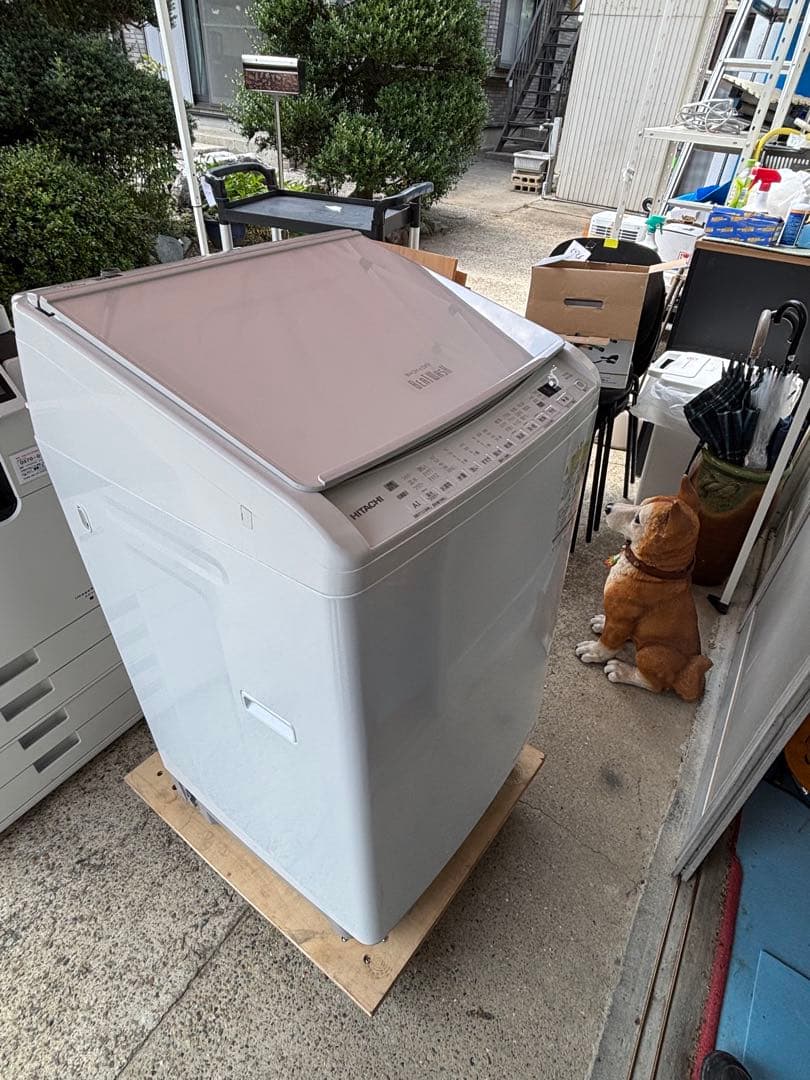 【最新2024年製・美品】日立 ビートウォッシュ BW-DV80J 洗濯乾燥機