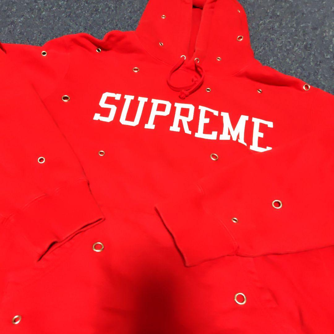 Supreme Eyelet Hooded Sweatshirt シュプリーム