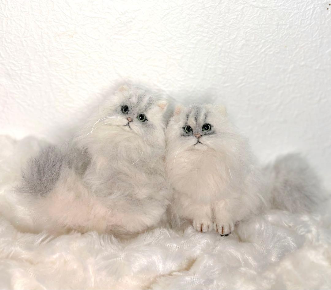 羊毛フェルト猫オーダーページ