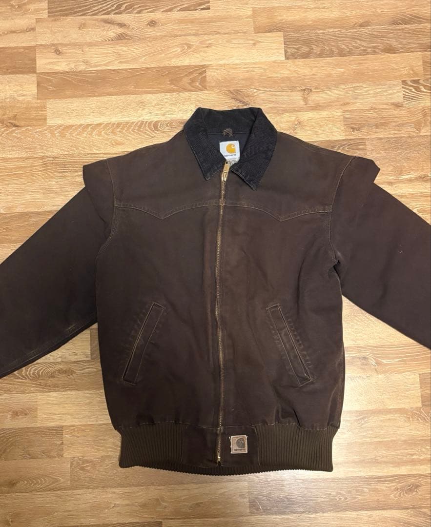 【極美品/08年製】Carhartt サンタフェジャケット J14 DKB M