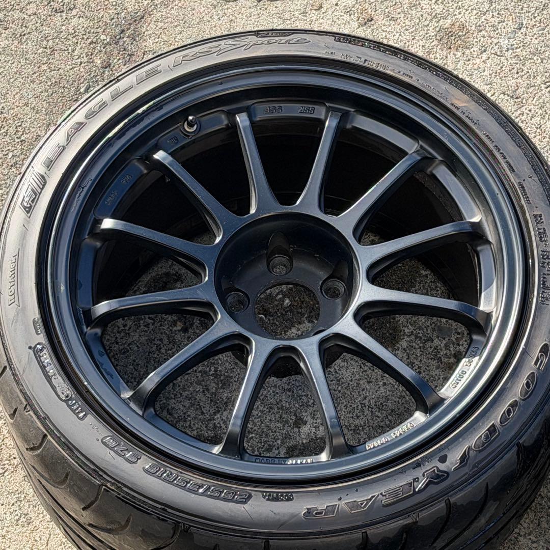 ENKEI RS04RR 2本、SSR TYPE-F 鍛造 2本 114.3