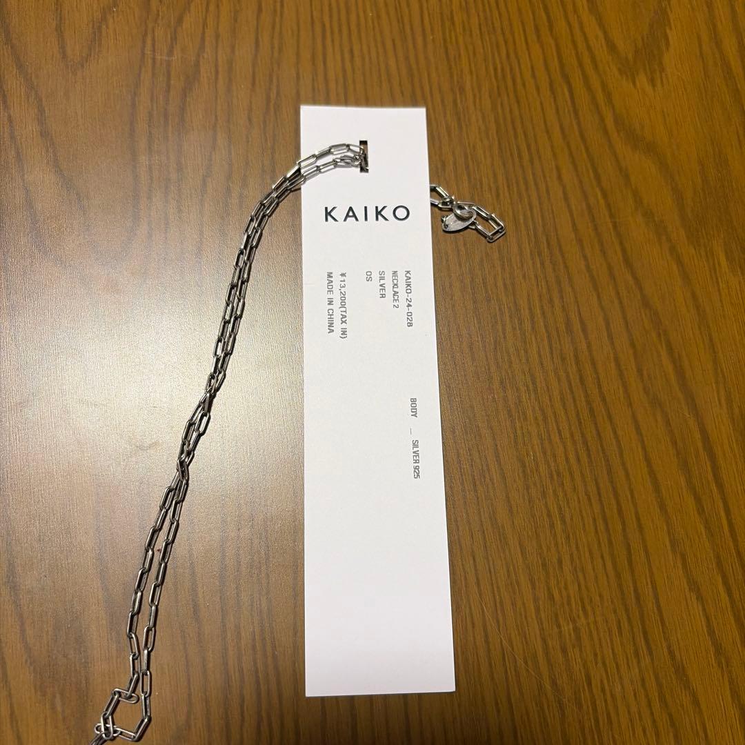 アクセサリー KAIKO NECKLACE 2 \"SILVER\"