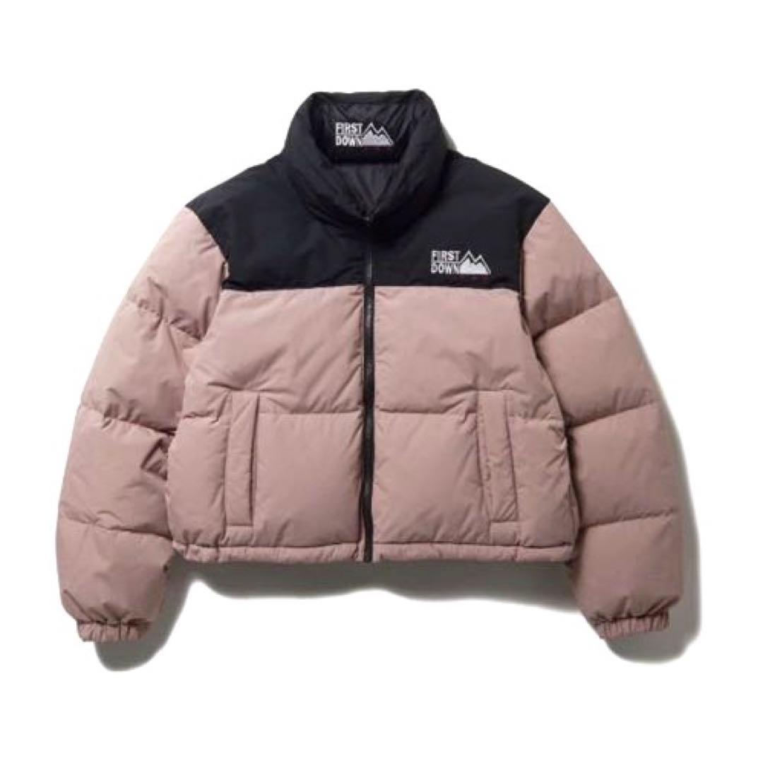 ファーストダウン USA ダウンジャケット ラベンダー S